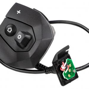 Bedieningseenheid Nyon, antraciet, incl. verbindingskabel, afdichting en schroeven