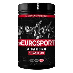 Eurosport Recovery shake aardbei 600 gram